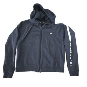 Under Armour Zip Up Hoodie Sweatshirt Womens Medium